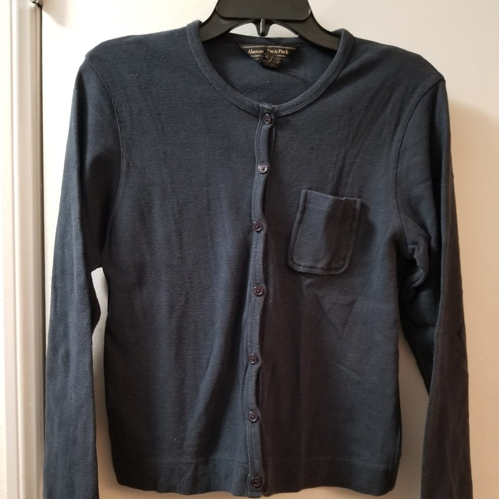 90's Abercrombir&Fitch 90's Button Front Rib Card… - image 1